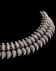 SILVER LEAF CASCADE NECKLACE
