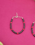 RED & BLACK BEAD NAZARIYA BRACELET