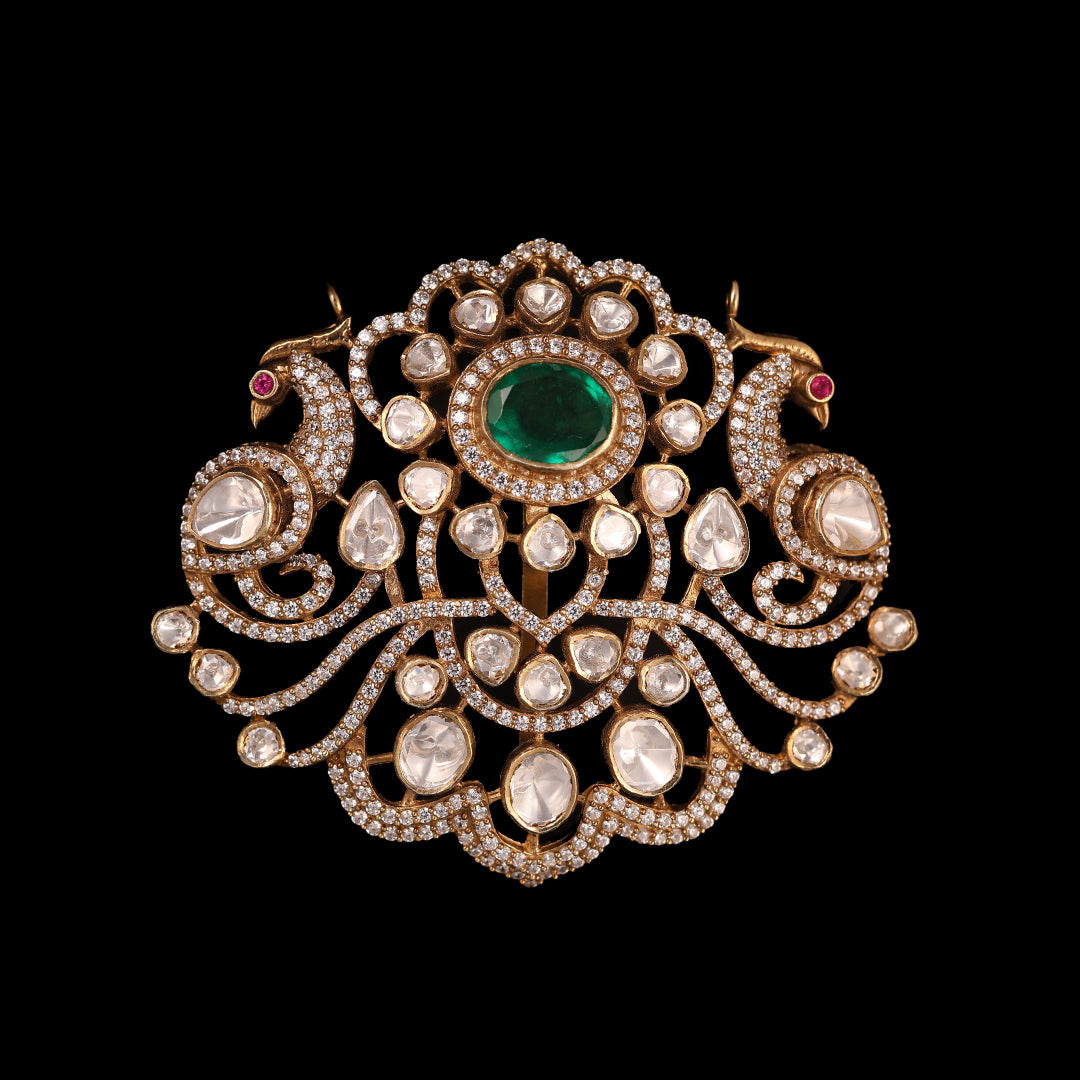 MOSSONIATE VICTORIAN PENDANT