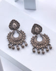OXIDISED JHUMKAS