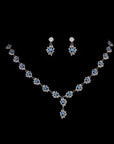 BLUE RADIANCE FLORAL SET