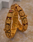 LAKSHMI CARVED BRIDAL BANGLES