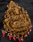 LAKSHMI TEMPLE LOTUS PENDANT