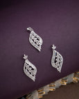 CELESTE LEAFLET PENDANT SET