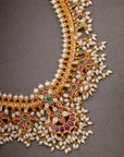 RUBY GUTAPUSALU NECKLACE SET