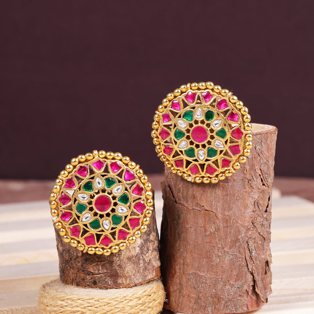 KUNDAN STUDS