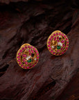 KUNDAN PEACOCK STUDS