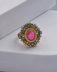 ANTIQUE POLKI RING