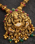 BEADED LAKSHMI NECKLACE