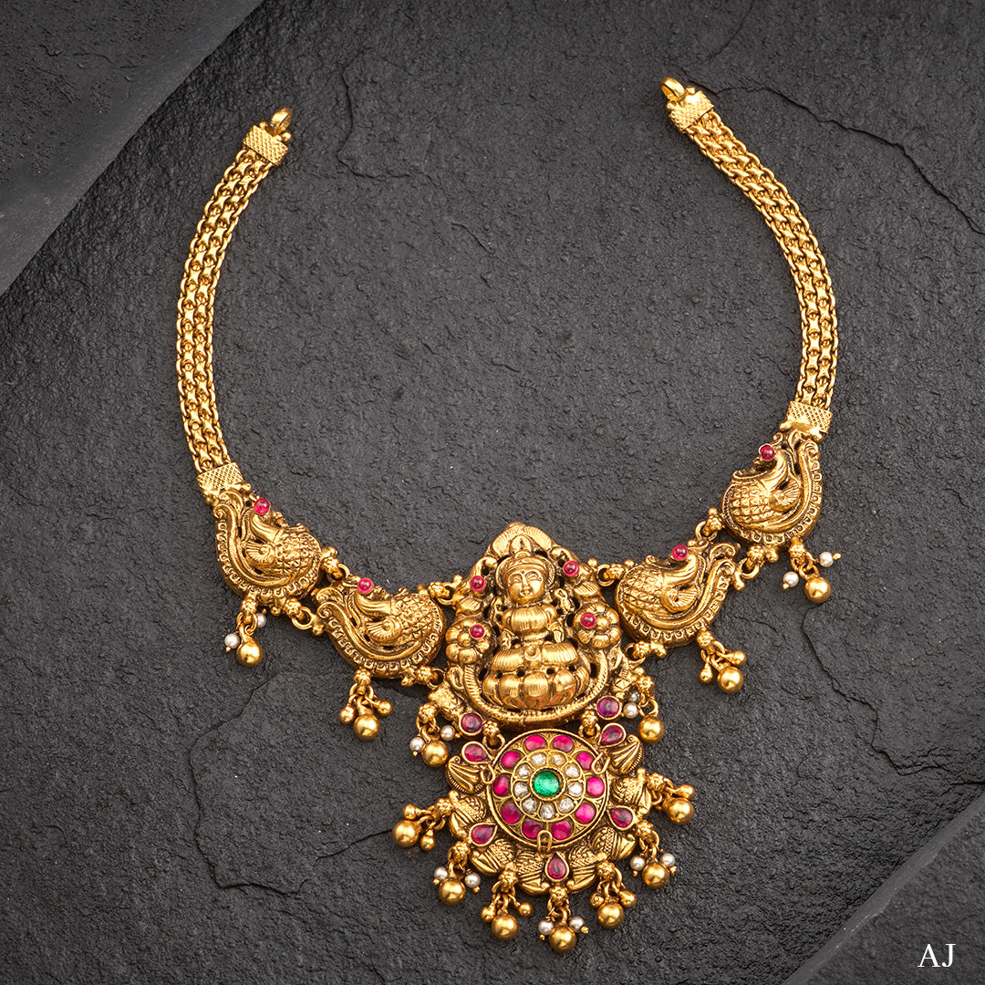 LAKSHMI KAMALA NECKLACE