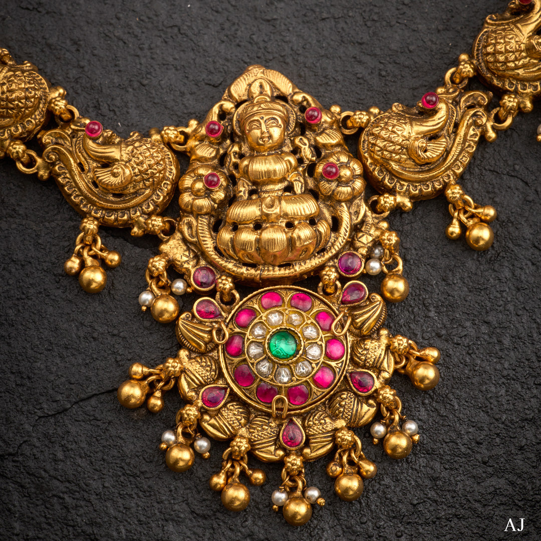 LAKSHMI KAMALA NECKLACE