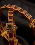 ROYAL RUBY GRID BANGLES