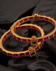 ROYAL RUBY GRID BANGLES