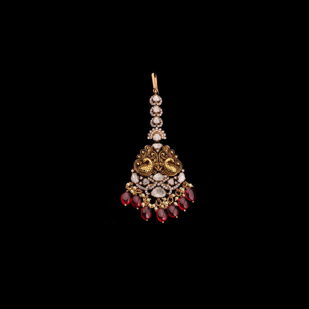 VICTORIAN RUBY MAANG TIKKA