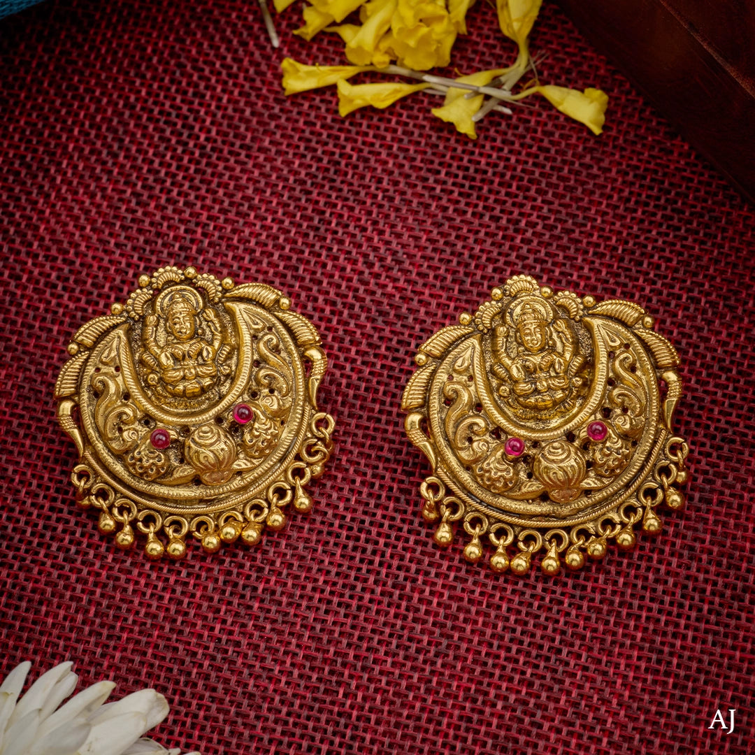 LAKSHMI DEVI TEMPLE STUDS