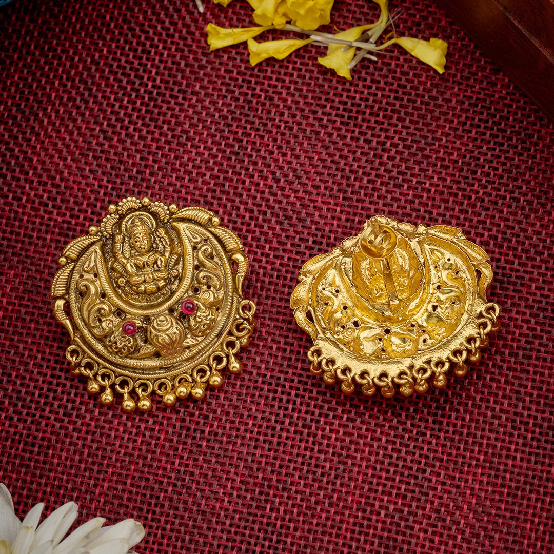 LAKSHMI DEVI TEMPLE STUDS