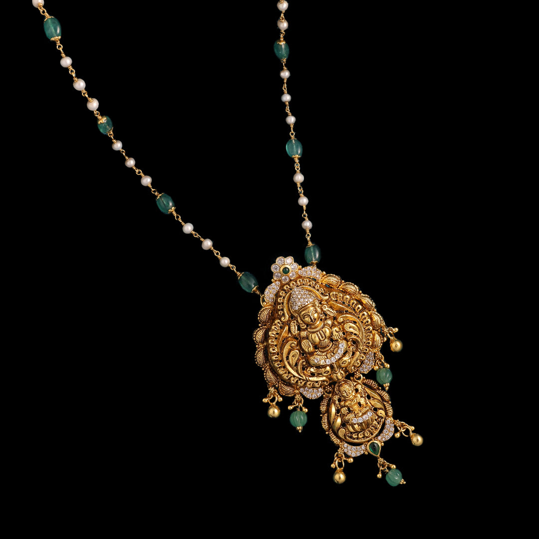 LAKSHMI NAKASH BEADS NECKLACE