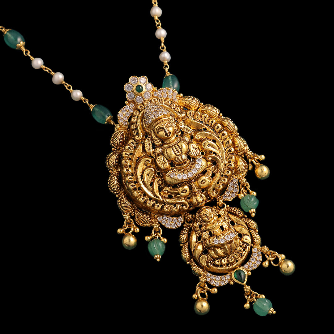 LAKSHMI NAKASH BEADS NECKLACE