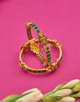 LAKSHMI GREEN STONE BANGLES