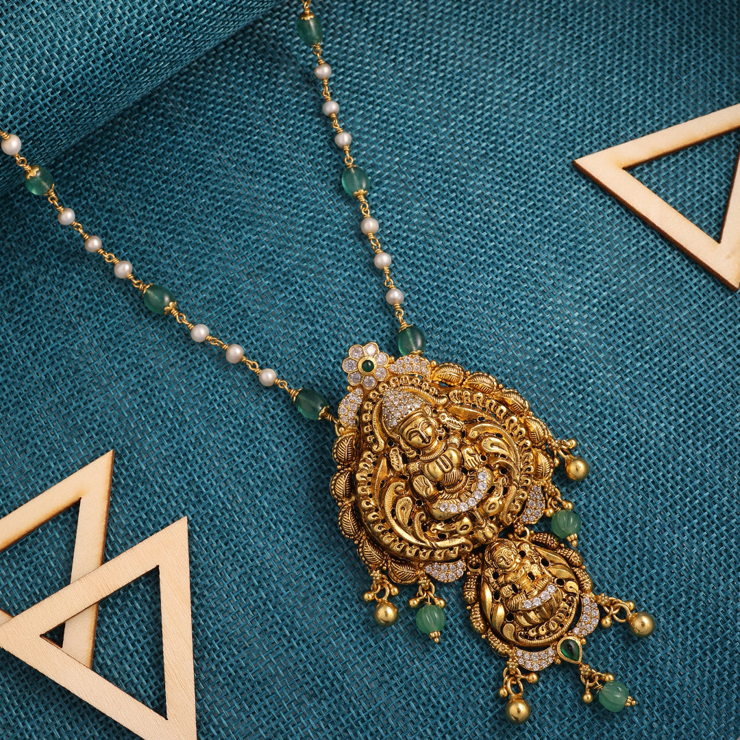 LAKSHMI NAKASH BEADS NECKLACE