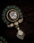 POLKI DROP EARRINGS