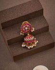 BLUSH KUNDAN JHUMKA