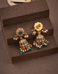 EMERALD KUNDAN JHUMKA