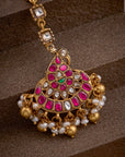 PEACOCK KUNDAN TIKKA