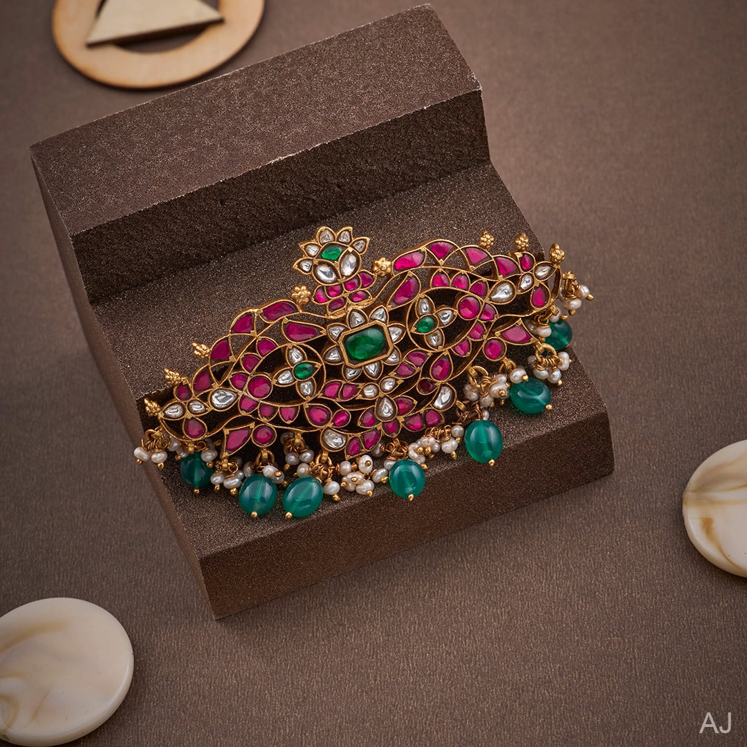 FLORAL KUNDAN PENDANT