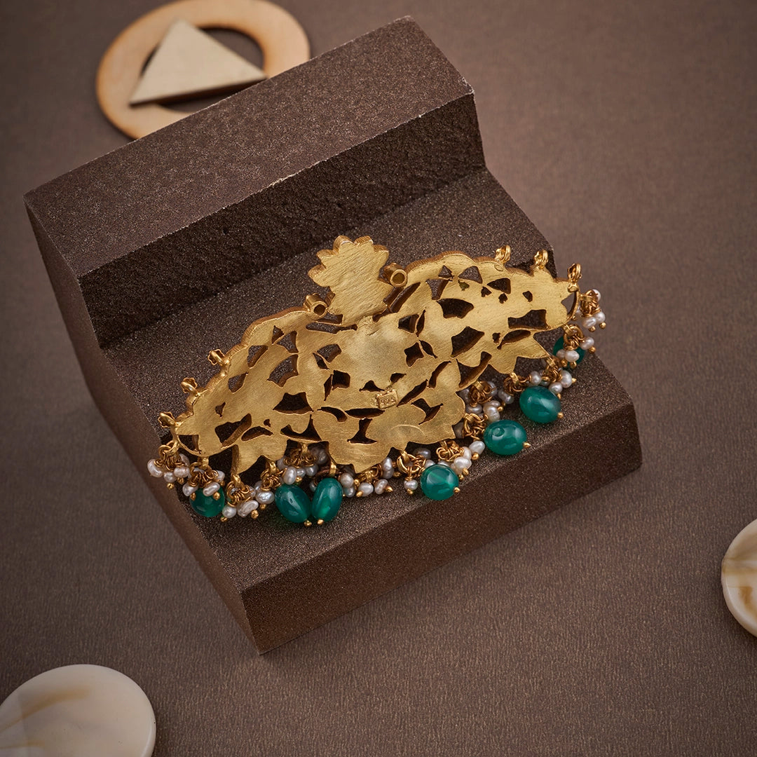 FLORAL KUNDAN PENDANT