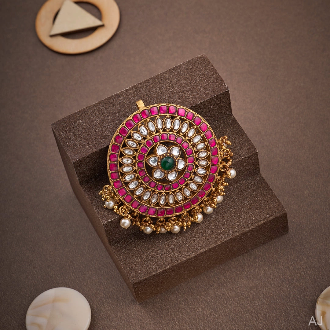 MANDALA KUNDAN PENDANT