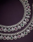 CRYSTAL TEARDROP ANKLET