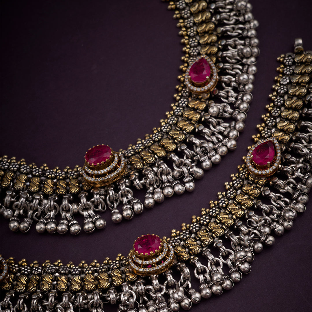 MAHARANI CRIMSON ANKLET