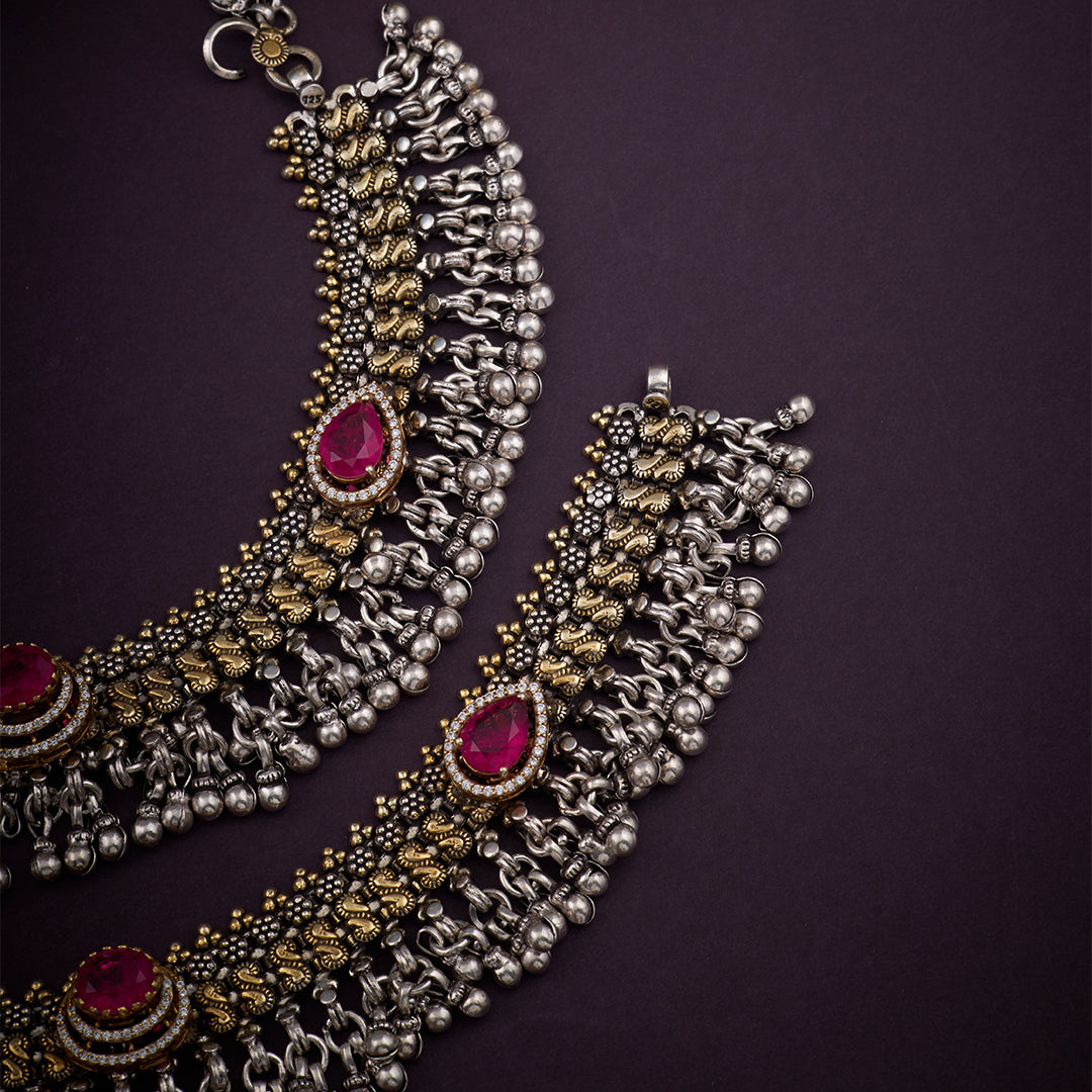 MAHARANI CRIMSON ANKLET