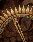 TRADITIONAL SOUTH INDIAN HAIR BROOCH