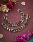 EMERALD ROSETTE ANKLET
