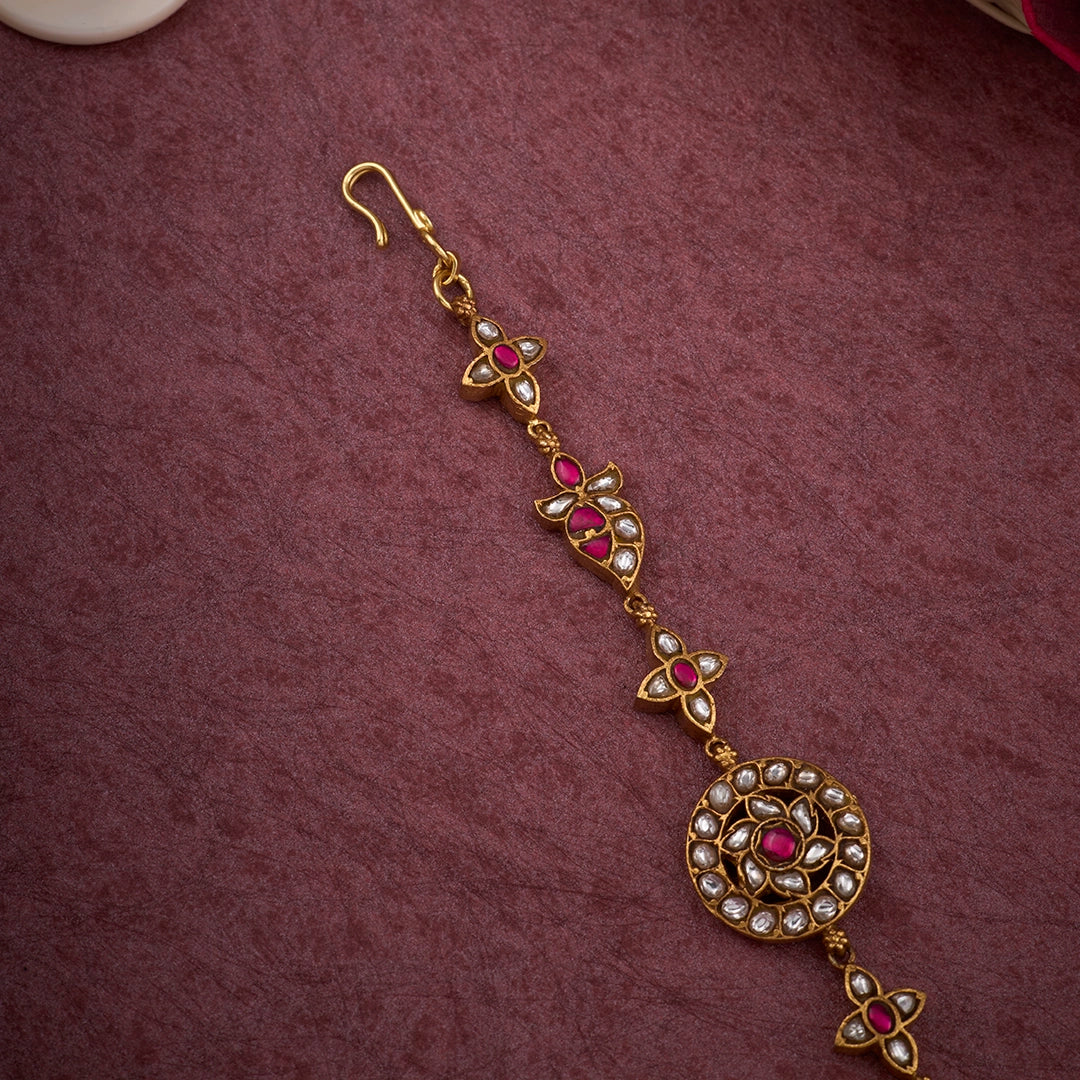 KUNDAN FLORAL BRACELET