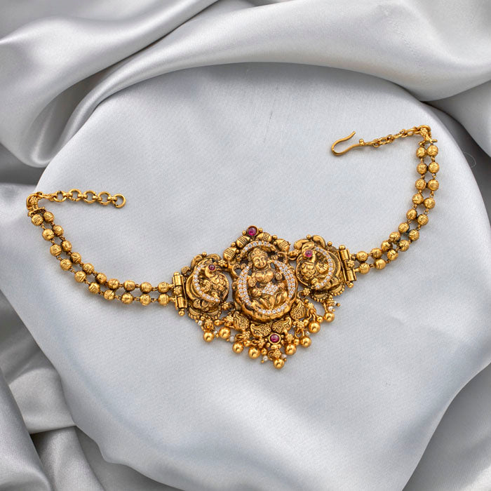 SILVER LAKSHMI BAJUBAND
