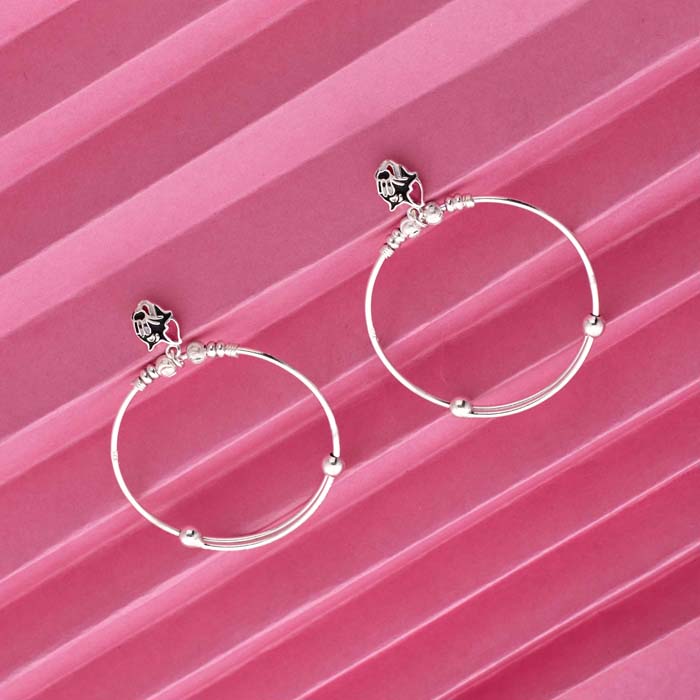 KID&#39;S TOM SILVER  BANGLE