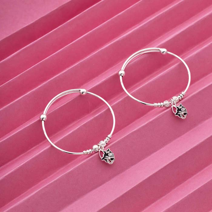 KID&#39;S TOM SILVER  BANGLE