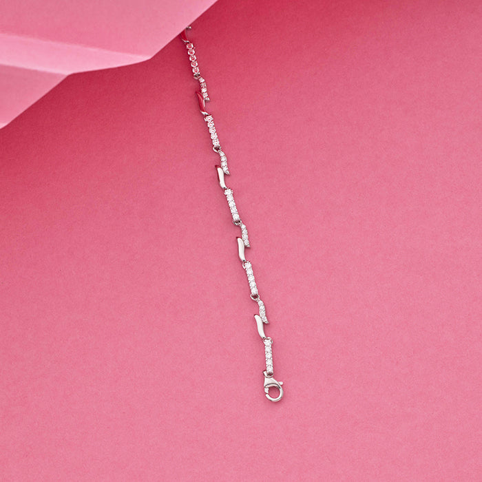 SILVER WOMEN&#39;S BRACELET