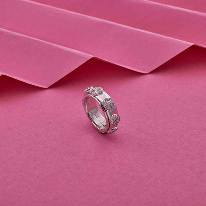 SILVER DESIGNER RING