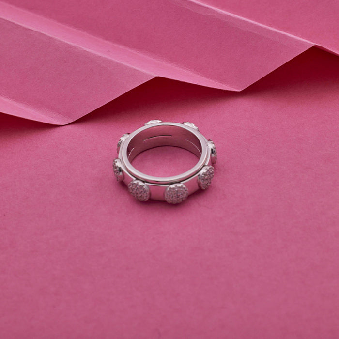 SILVER DESIGNER RING