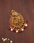 ANTIQUE MAYURA TEMPLE PENDANT