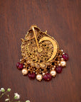ANTIQUE MAYURA TEMPLE PENDANT