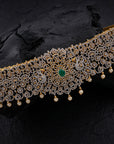 FLORAL CZ WAIST BELT