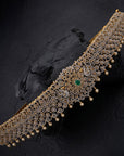 FLORAL CZ WAIST BELT