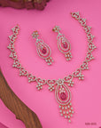 RED AURA NECKLACE SET