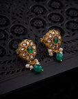 EMERALD POLKI DROPS