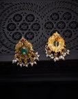 PEACOCK PEARL EARRINGS